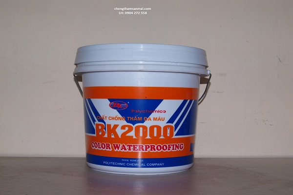 Chống Thấm Tường Ngoài Nhà Bằng Sơn BK2000